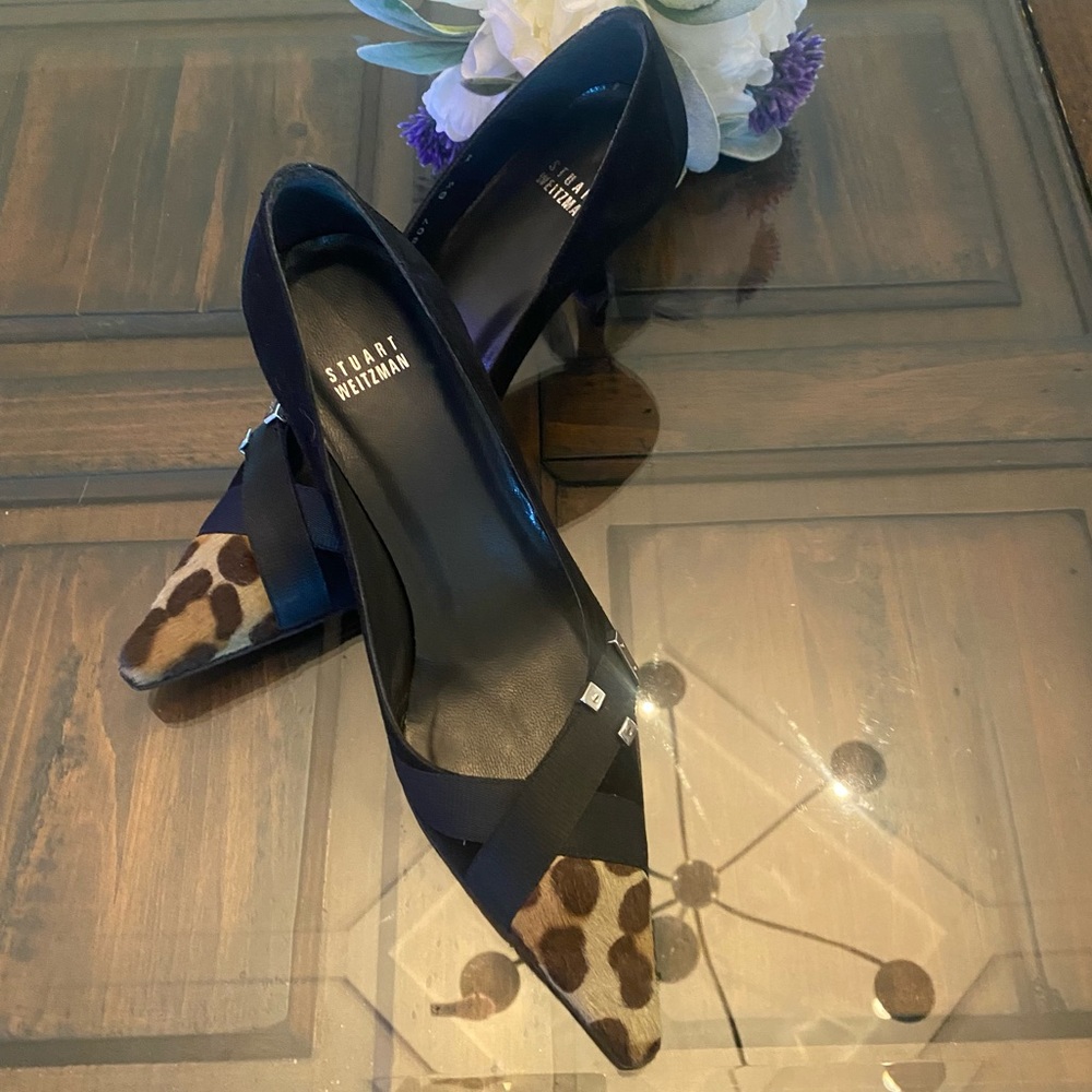 Stuart Weitzman Animal Detail Heels